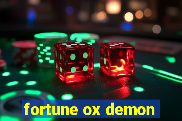 fortune ox demon